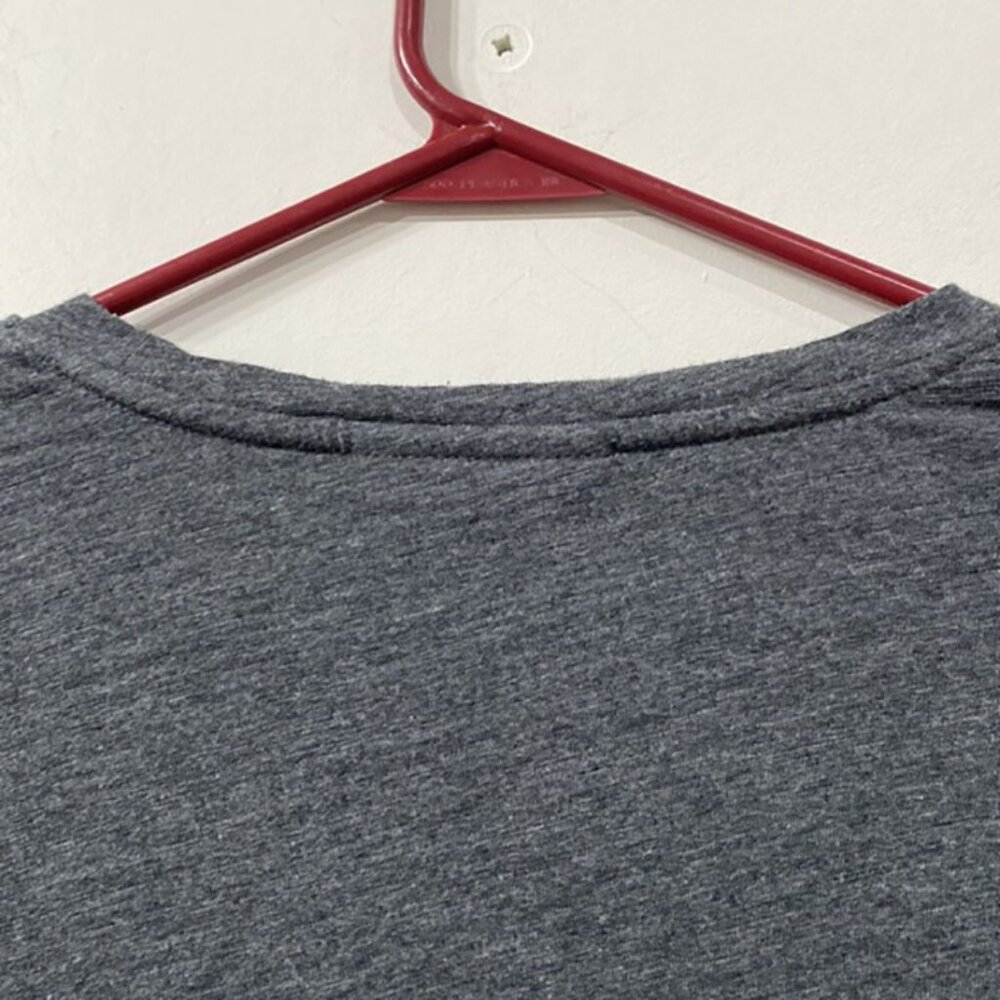 Ariat Long Sleeve Cotton Top Heathered Grey with Cartoon Motive size S - Picture 6 of 8